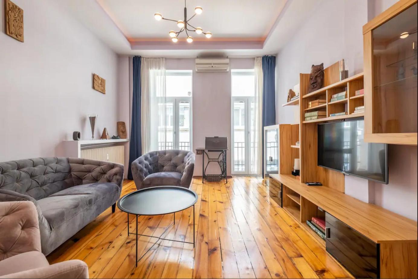Charming 2Bdr Apartment In Historic Center With Parking София Екстериор снимка